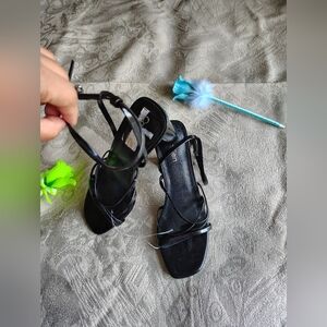 Calvin Klein Women's Black Strappy Sandals